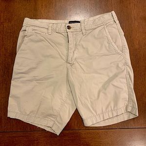 American Eagle Next Level Flex Slim Tan Shorts 32